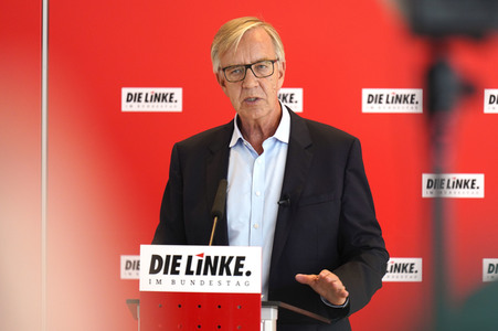 Pressestatement von Dietmar Bartsch in Berlin