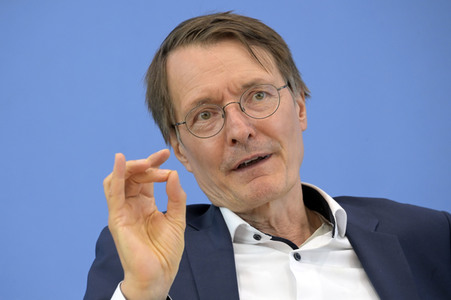 Bundespressekonferenz Cannabis-Gesetz I in Berlin
