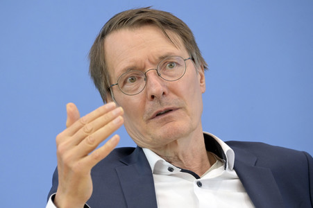 Bundespressekonferenz Cannabis-Gesetz I in Berlin