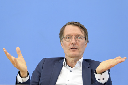 Bundespressekonferenz Cannabis-Gesetz I in Berlin