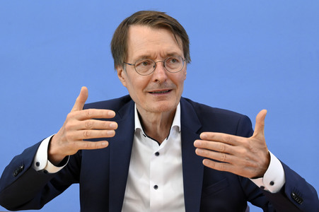 Bundespressekonferenz Cannabis-Gesetz I in Berlin