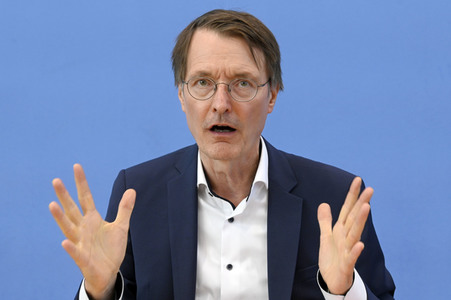 Bundespressekonferenz Cannabis-Gesetz I in Berlin
