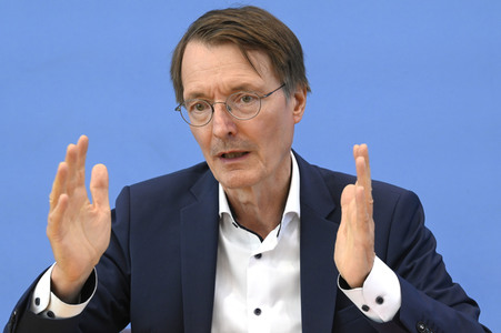 Bundespressekonferenz Cannabis-Gesetz I in Berlin
