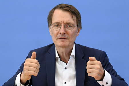 Bundespressekonferenz Cannabis-Gesetz I in Berlin