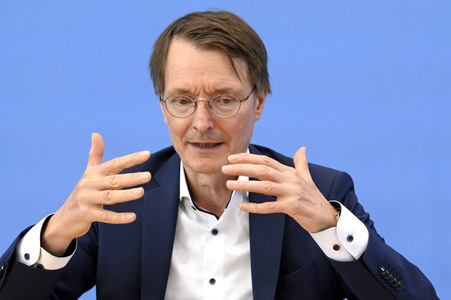 Bundespressekonferenz Cannabis-Gesetz I in Berlin