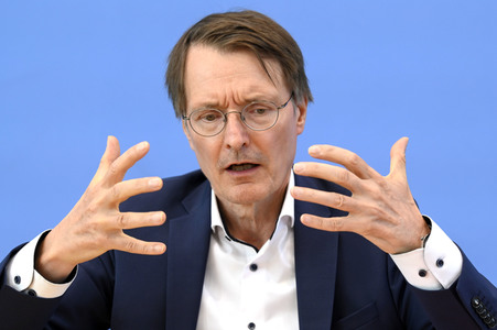 Bundespressekonferenz Cannabis-Gesetz I in Berlin