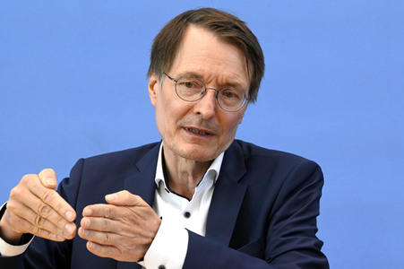 Bundespressekonferenz Cannabis-Gesetz I in Berlin