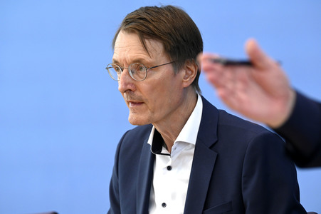 Bundespressekonferenz Cannabis-Gesetz I in Berlin
