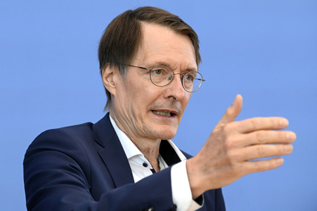 Bundespressekonferenz Cannabis-Gesetz I in Berlin