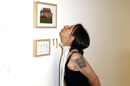 Vernissage 'Beyond Fame - Die Kunst der Stars' in Düsseldorf