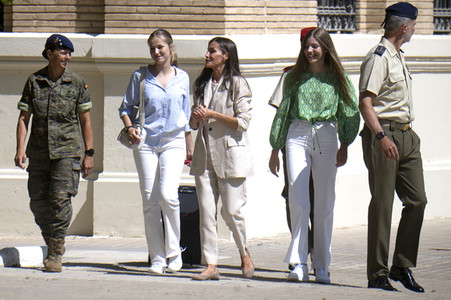 Prinzessin Leonor beginnt Militärausbildung in Saragossa