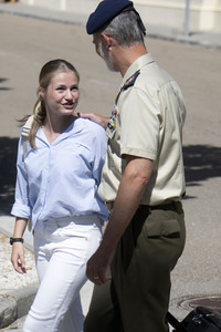Prinzessin Leonor beginnt Militärausbildung in Saragossa