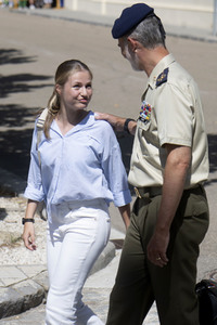 Prinzessin Leonor beginnt Militärausbildung in Saragossa