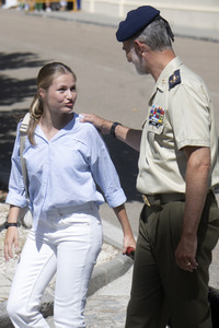 Prinzessin Leonor beginnt Militärausbildung in Saragossa