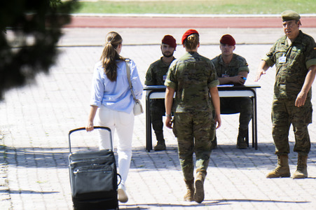 Prinzessin Leonor beginnt Militärausbildung in Saragossa