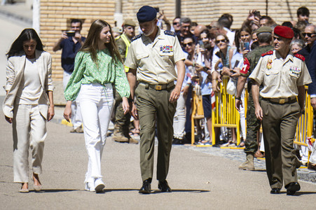 Prinzessin Leonor beginnt Militärausbildung in Saragossa
