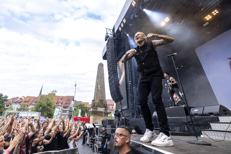 Konzert der Donots in Erfurt