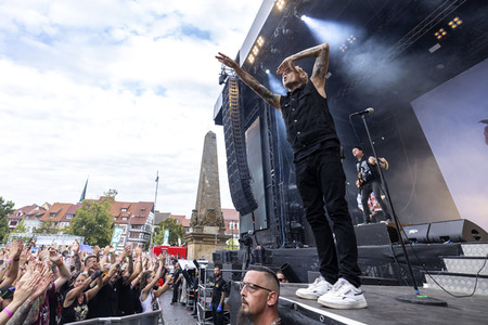 Konzert der Donots in Erfurt