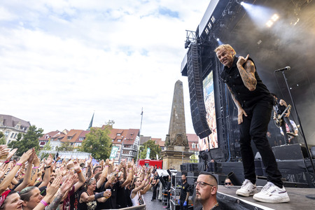 Konzert der Donots in Erfurt