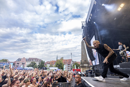 Konzert der Donots in Erfurt