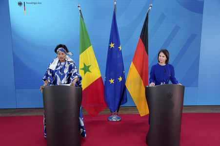 Empfang der senegalesischen Außenministerin Aissata Tall Sall in Berlin