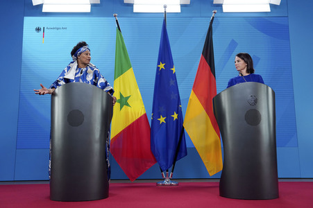 Empfang der senegalesischen Außenministerin Aissata Tall Sall in Berlin