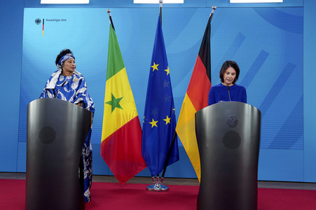Empfang der senegalesischen Außenministerin Aissata Tall Sall in Berlin