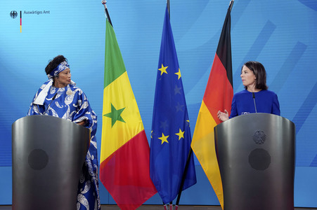 Empfang der senegalesischen Außenministerin Aissata Tall Sall in Berlin