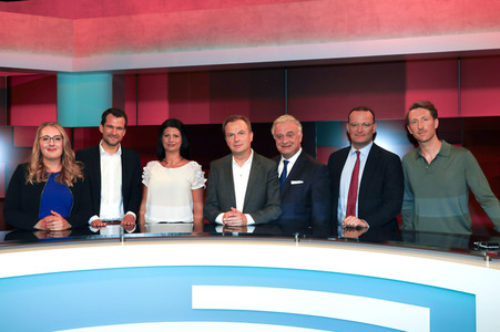Talkshow 'hart aber fair' in Köln