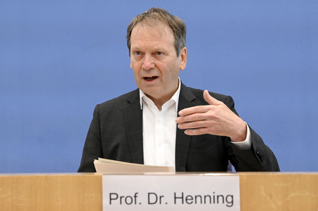 Bundespressekonferenz Expertenrat für Klimafragen in Berlin
