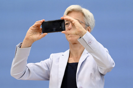 Bundespressekonferenz Expertenrat für Klimafragen in Berlin