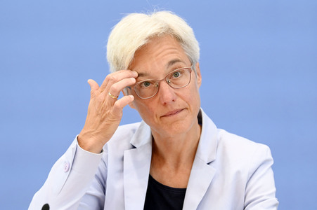Bundespressekonferenz Expertenrat für Klimafragen in Berlin