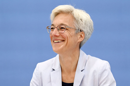 Bundespressekonferenz Expertenrat für Klimafragen in Berlin