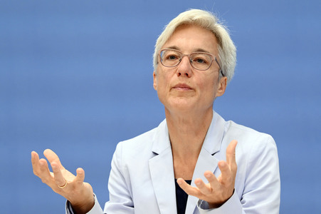 Bundespressekonferenz Expertenrat für Klimafragen in Berlin