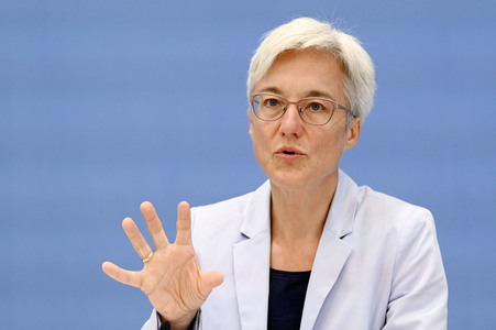 Bundespressekonferenz Expertenrat für Klimafragen in Berlin