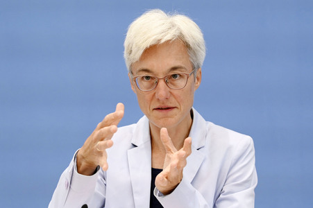 Bundespressekonferenz Expertenrat für Klimafragen in Berlin