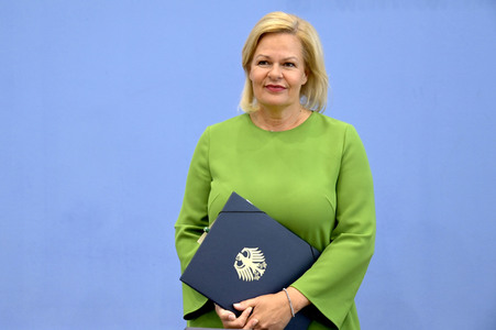 Bundespressekonferenz Gesetzentwurf für ein modernes Staatsangehörigkeitsrecht in Berlin