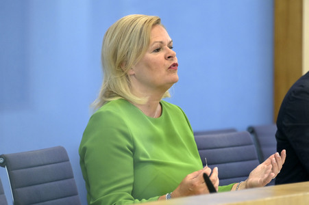 Bundespressekonferenz Gesetzentwurf für ein modernes Staatsangehörigkeitsrecht in Berlin