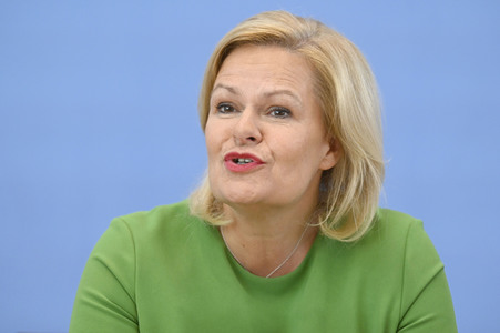 Bundespressekonferenz Gesetzentwurf für ein modernes Staatsangehörigkeitsrecht in Berlin