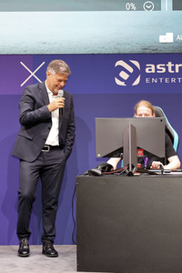 Robert Habeck auf der Gamescom 2023