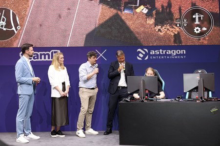 Robert Habeck auf der Gamescom 2023
