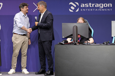 Robert Habeck auf der Gamescom 2023