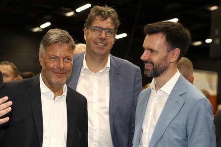 Robert Habeck auf der Gamescom 2023
