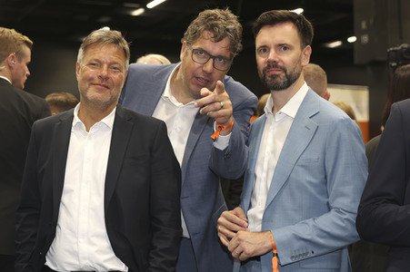 Robert Habeck auf der Gamescom 2023