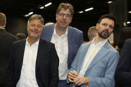 Robert Habeck auf der Gamescom 2023