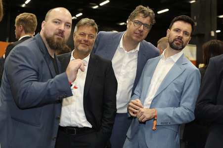 Robert Habeck auf der Gamescom 2023