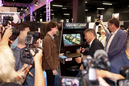 Robert Habeck auf der Gamescom 2023