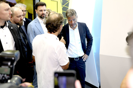 Robert Habeck auf der Gamescom 2023