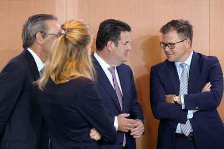 72. Sitzung des Bundeskabinetts in Berlin