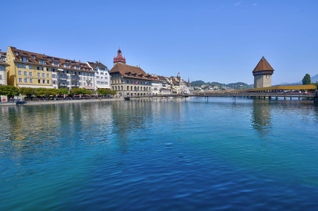 Die Kapellbrücke in Luzern